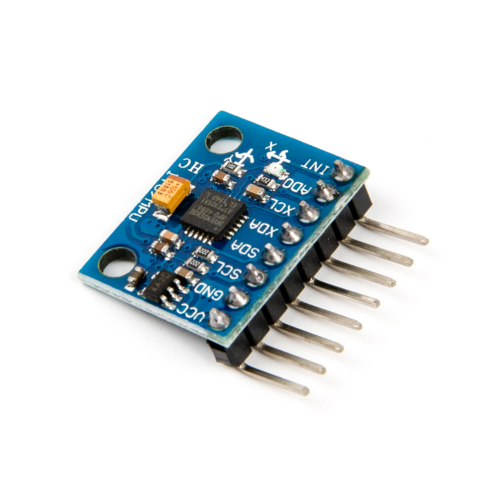 Трехосевой модуль гироскопа и акселерометра MPU-6050 GY-521 с прямым контактом